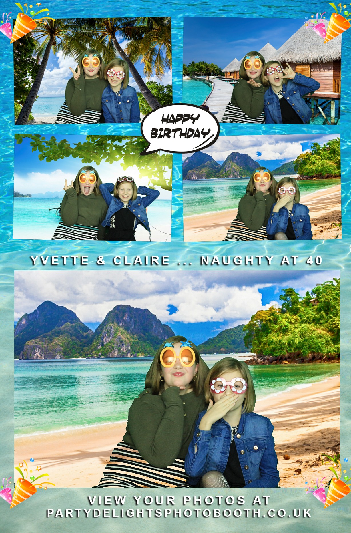 Yvette and Claire’s 40th birthday! - Prints | View more photos from the event at gallery.partydelightsphotobooth.co.uk/u/PartyDelightsPhotoBooth/Yvette-and-Claire’s-40th-birthday-Prints
